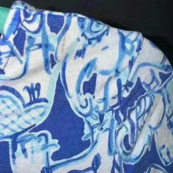 Lily Pulitzer Ophelia Get Trunky Elephant Print Swing Dress Size XS - Picture 10 of 10